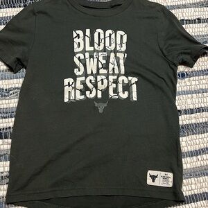 Under Armour Kids Dark Gray Graphic Tee